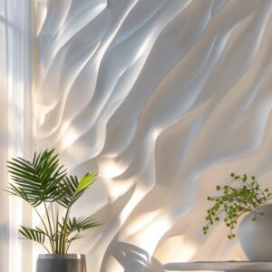 3D wall panels (PVC, wood, gypsum)